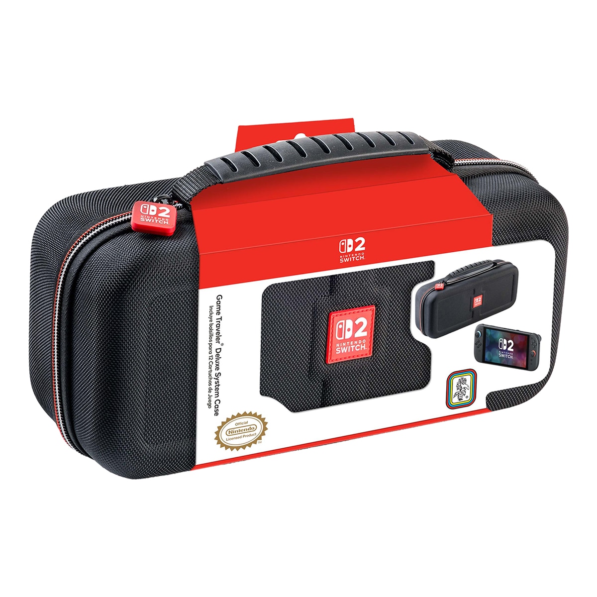 Estuche de transporte NS230 Licencia oficial para Nintendo Switch 2 5
