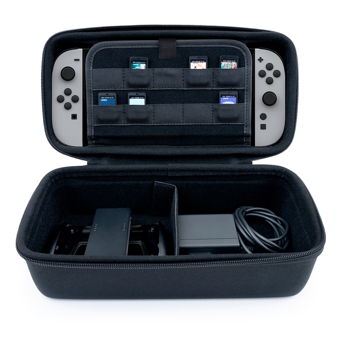 Funda Storage Negra para Nintendo Switch 2 3