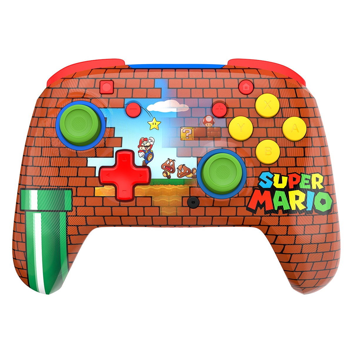 Imagen 3 de Mando inalámbrico Turtle Beach Rematch Mario Bricks Reveal