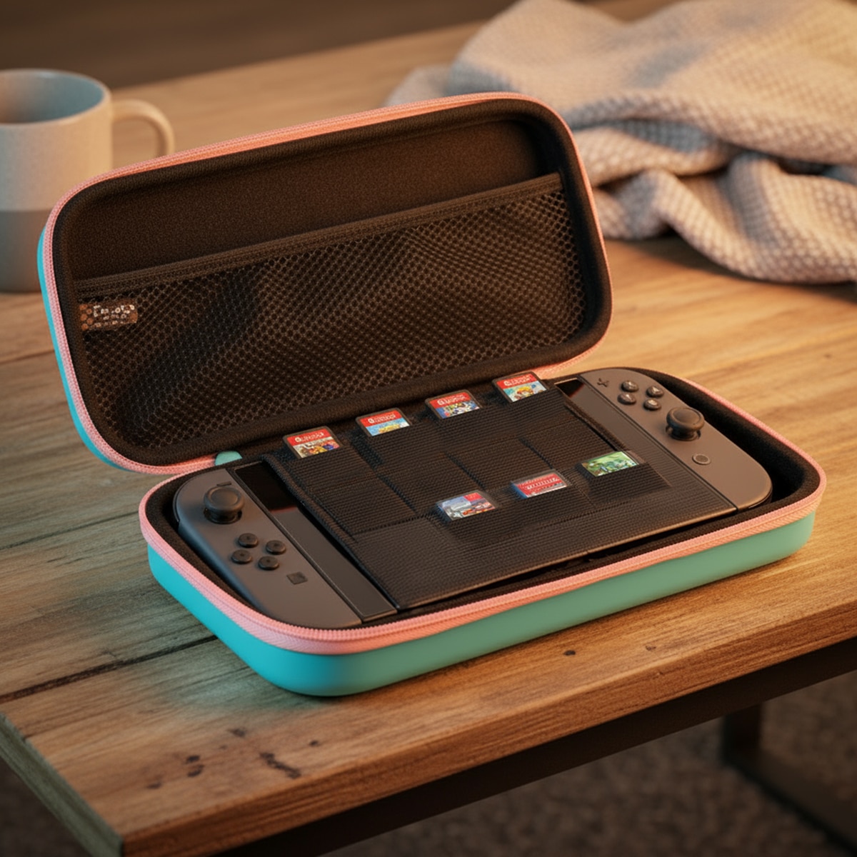 Funda Blade Hello Kitty Tea Bag para consola Nintendo Switch 4