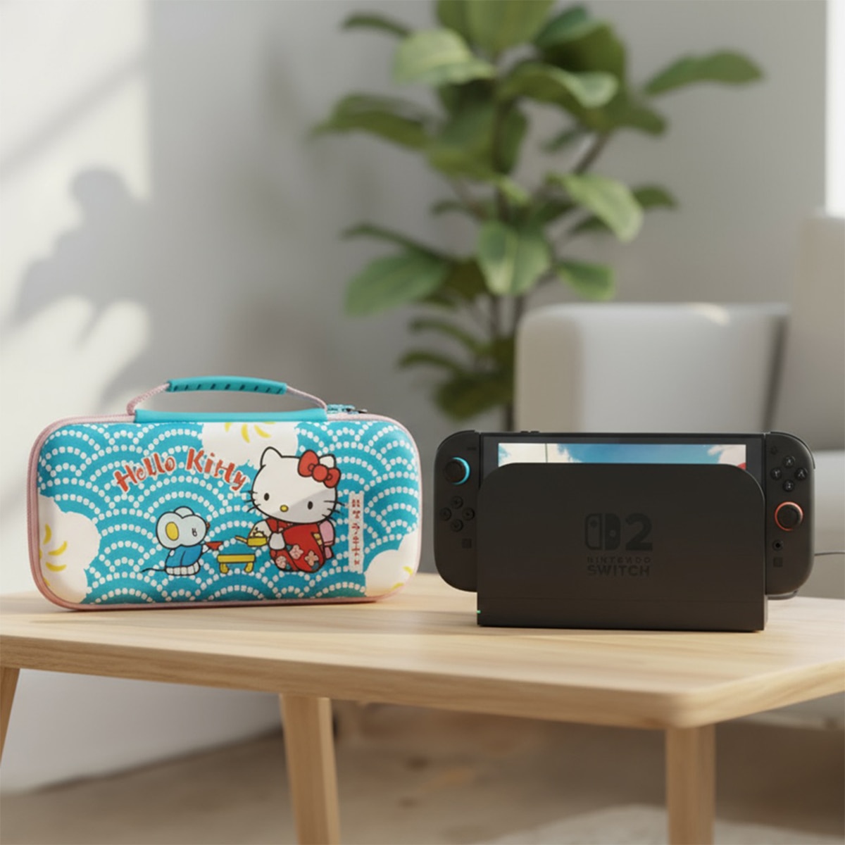Funda Blade Hello Kitty Tea Bag para consola Nintendo Switch 5