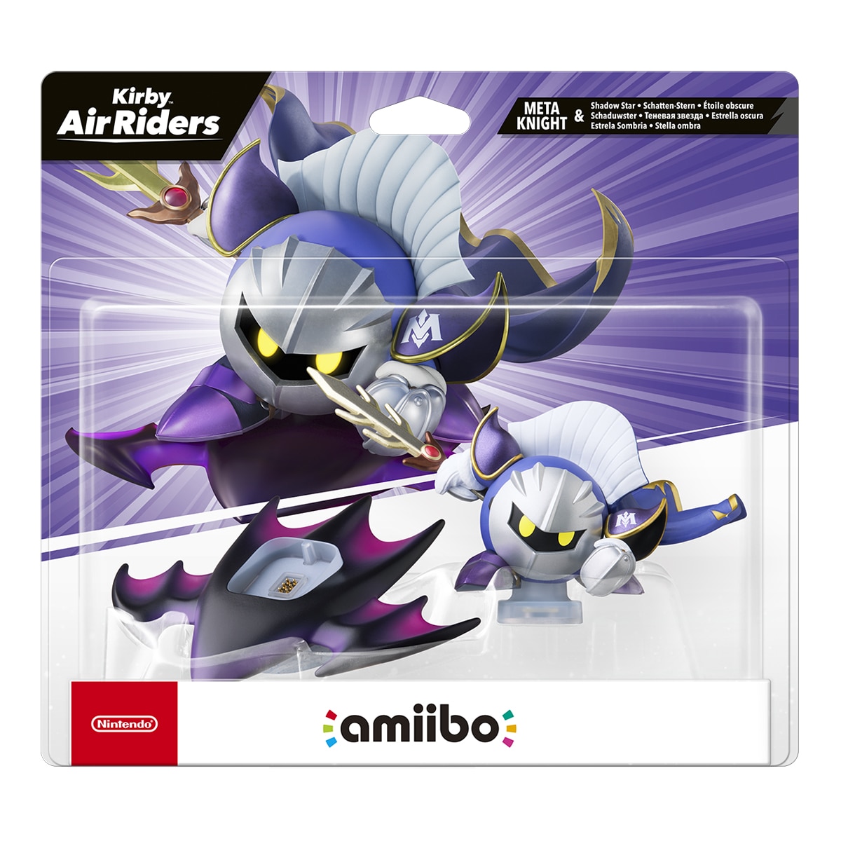 Imagen 0 de Amiibo Meta Knight + Shadow Star (Kirby Air Riders) Nintendo Switch 2