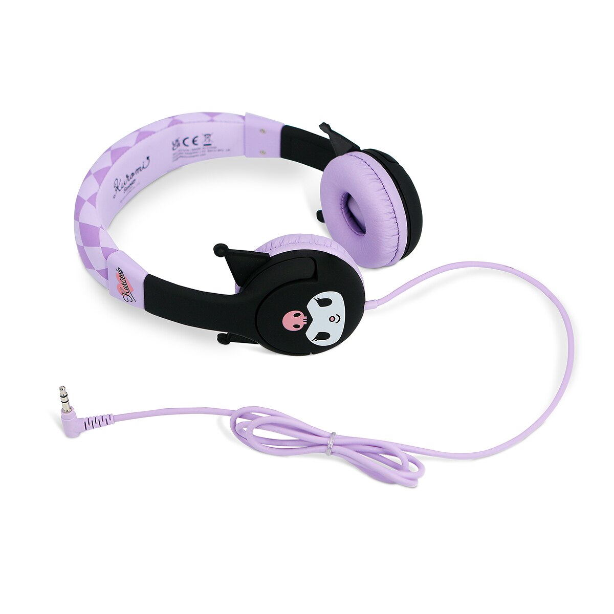 Auriculares infantiles con cable Kuromi multiplataforma 2