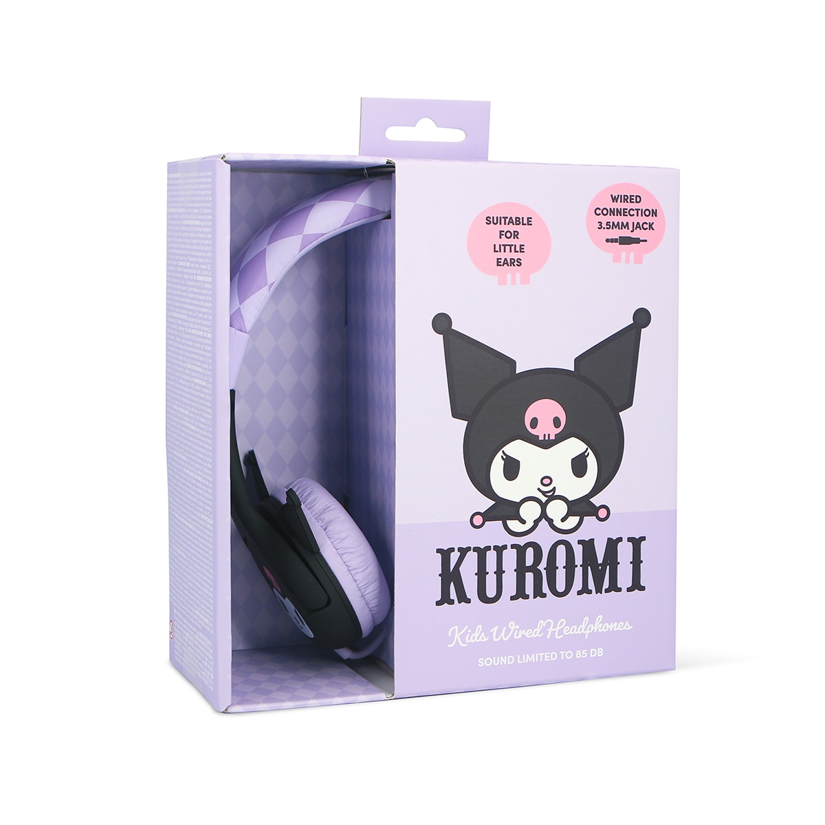 Auriculares infantiles con cable Kuromi multiplataforma 8