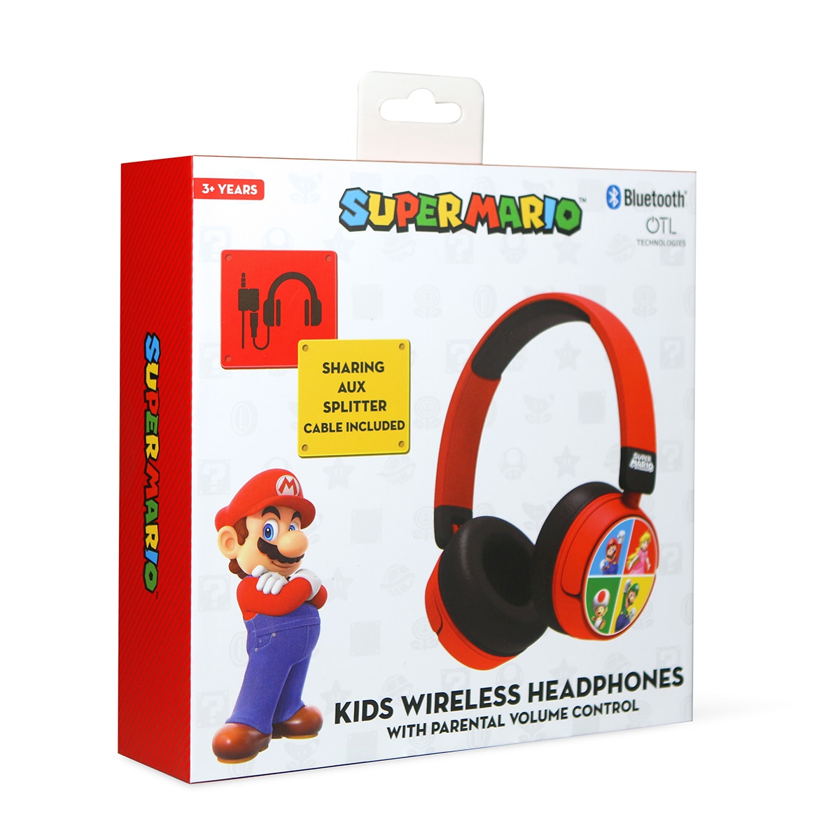 Auriculares infantiles inalámbricos OTL Super Mario and Friends 7