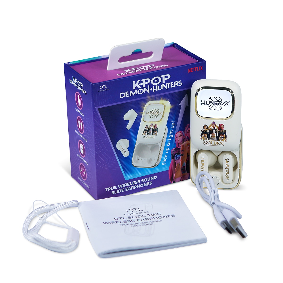 Auriculares True Wireless OTL Led Kpop Demon Hunter 3