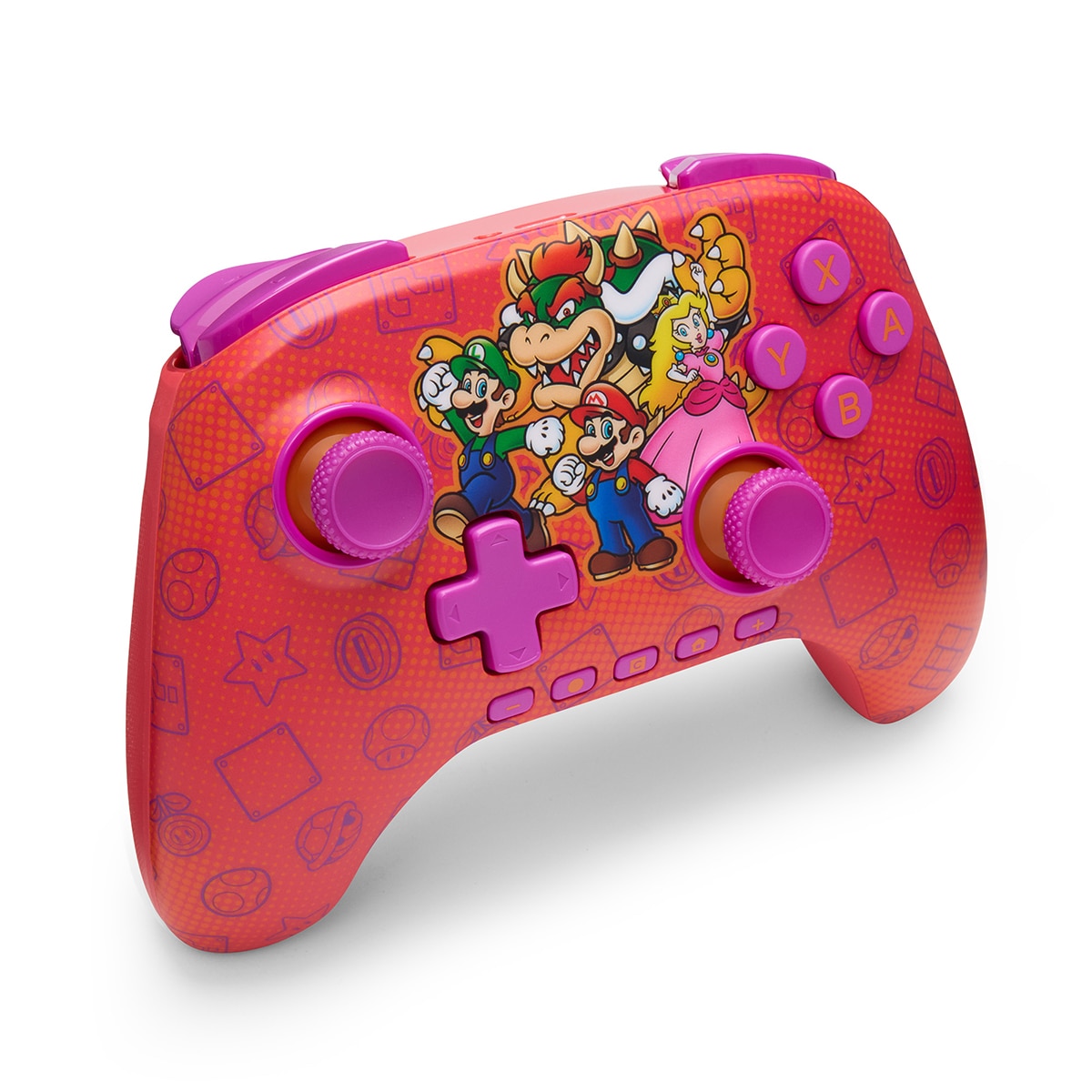 Mando inalámbrico Power A Mario & friends para Nintendo Switch 2 Rojo-2
