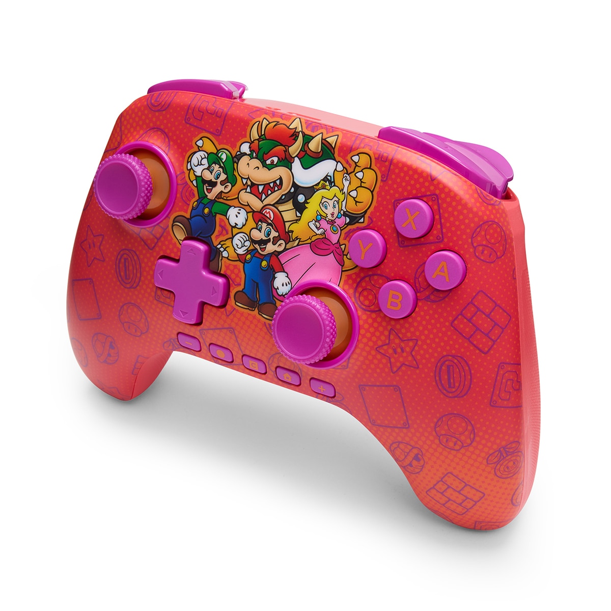 Mando inalámbrico Power A Mario & friends para Nintendo Switch 2 Rojo-4