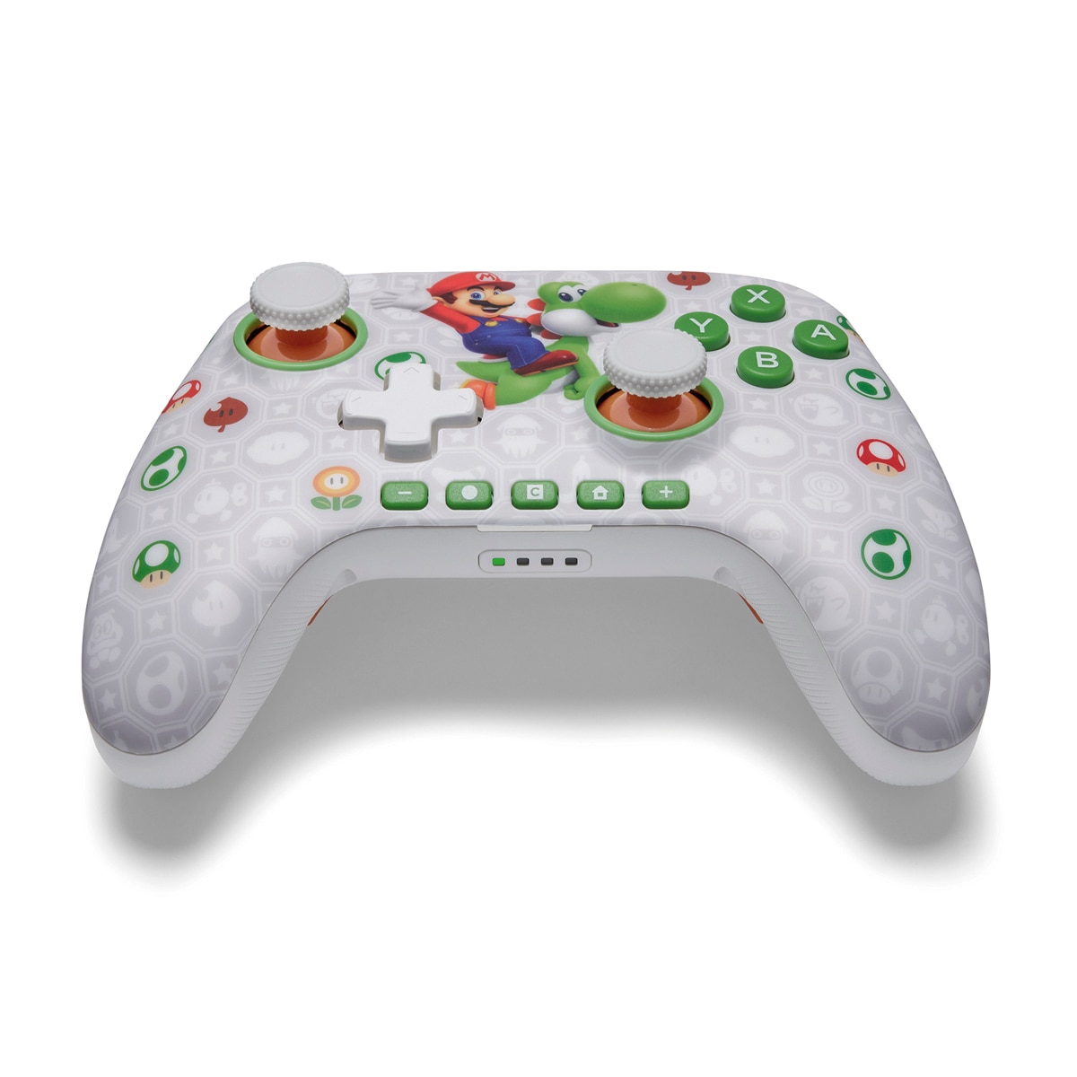Mando inalámbrico Power A Mario & Yoshi para Nintendo Switch 2 Blanco-6