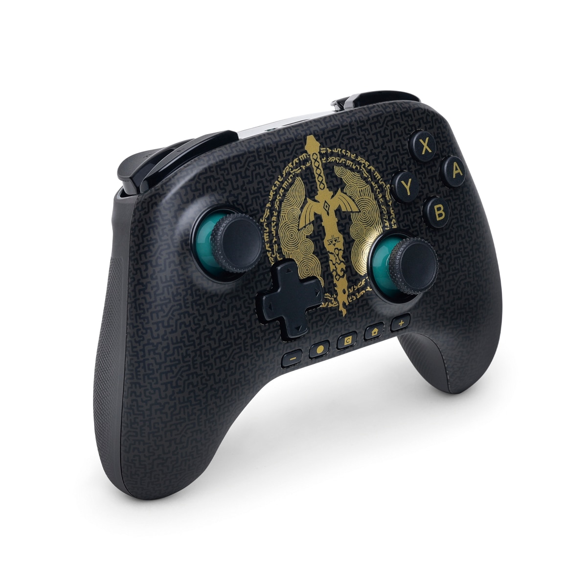 Mando inalámbrico Power A Zelda Decayed Master Sword para Ninendo Switch 2 Negro-2