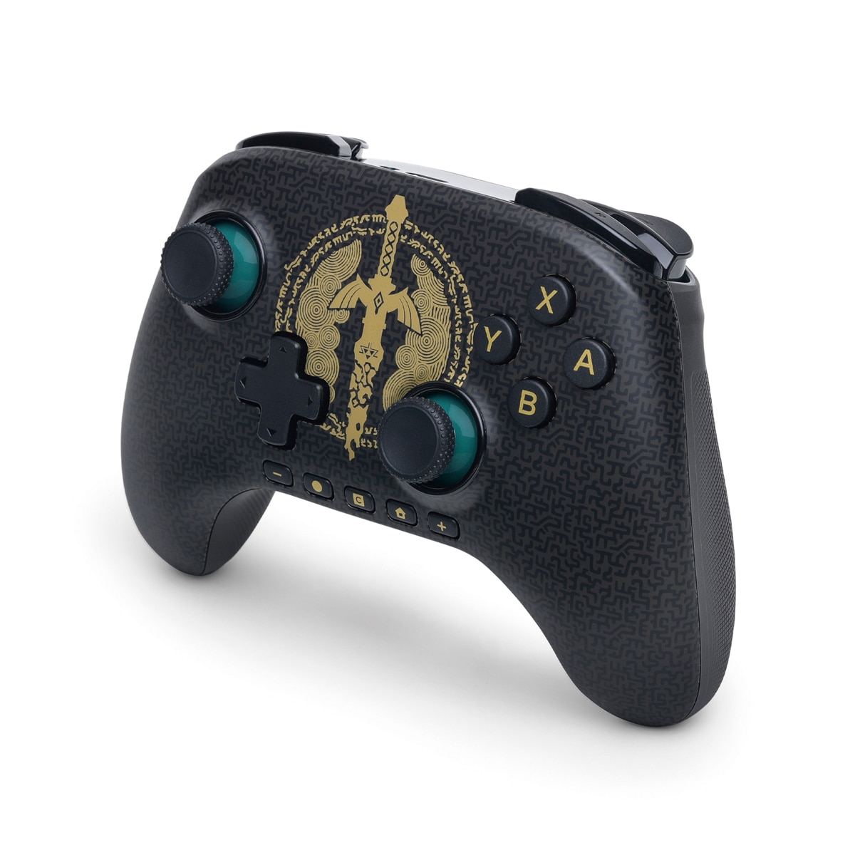 Mando inalámbrico Power A Zelda Decayed Master Sword para Ninendo Switch 2 Negro-3