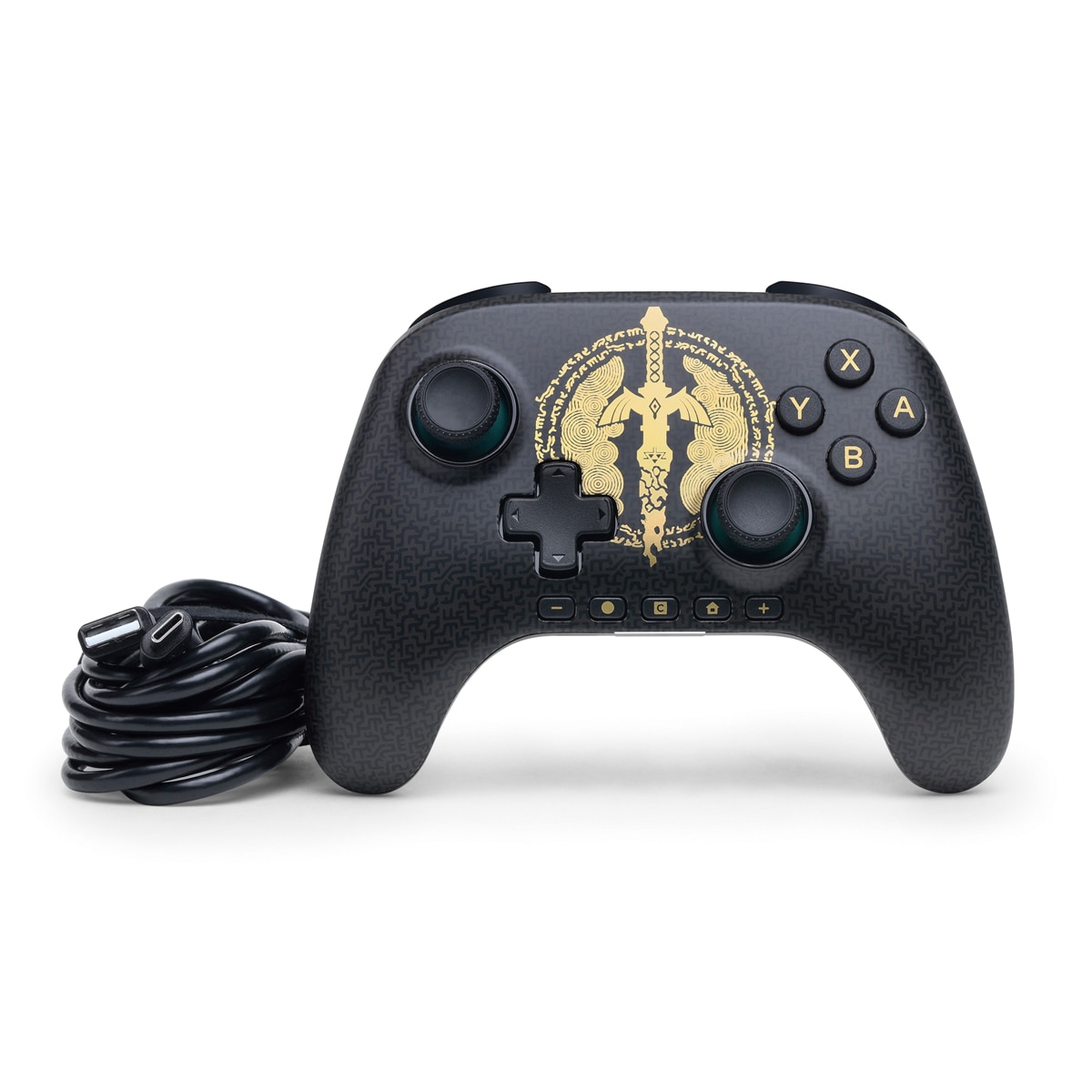 Mando inalámbrico Power A Zelda Decayed Master Sword para Ninendo Switch 2 Negro-7