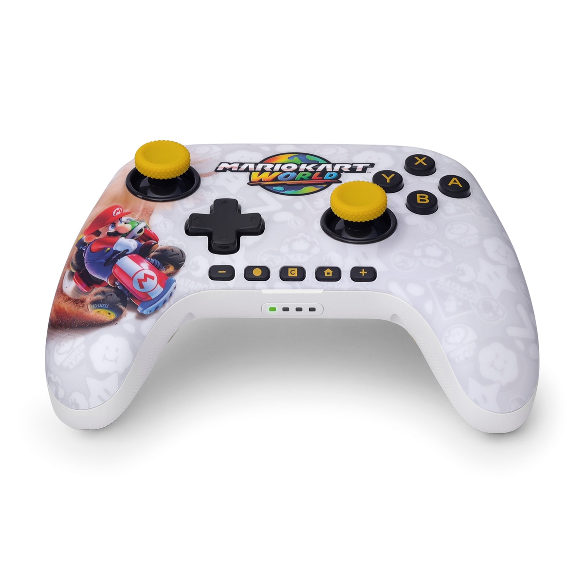 Mando inalámbrico Power A Mario Kart World para Nintendo Switch 2 Blanco-6