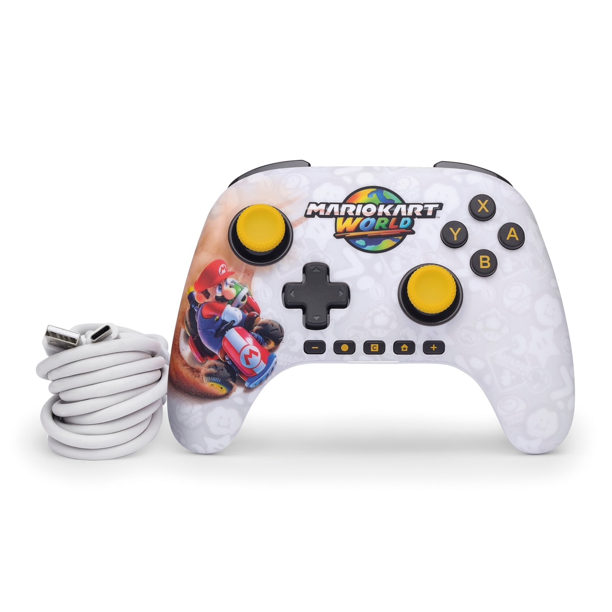 Mando inalámbrico Power A Mario Kart World para Nintendo Switch 2 Blanco-7