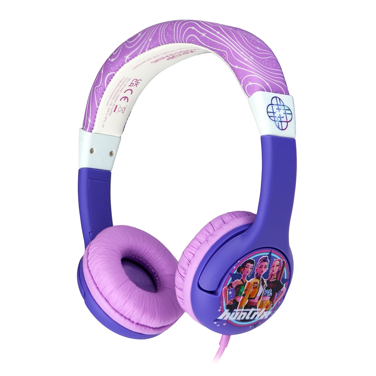 Imagen 0 de Auriculares de diadema infantiles con cable KPOP Demon Hunters
