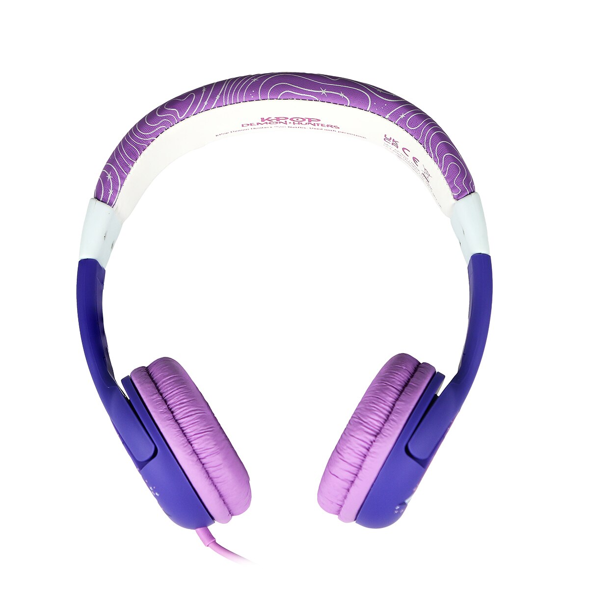 Auriculares de diadema infantiles con cable KPOP Demon Hunters 2