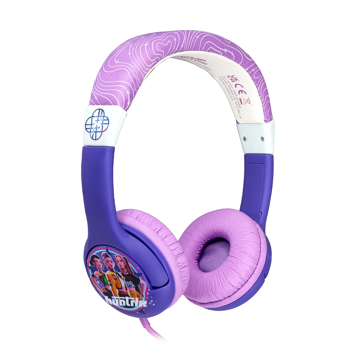 Auriculares de diadema infantiles con cable KPOP Demon Hunters 3