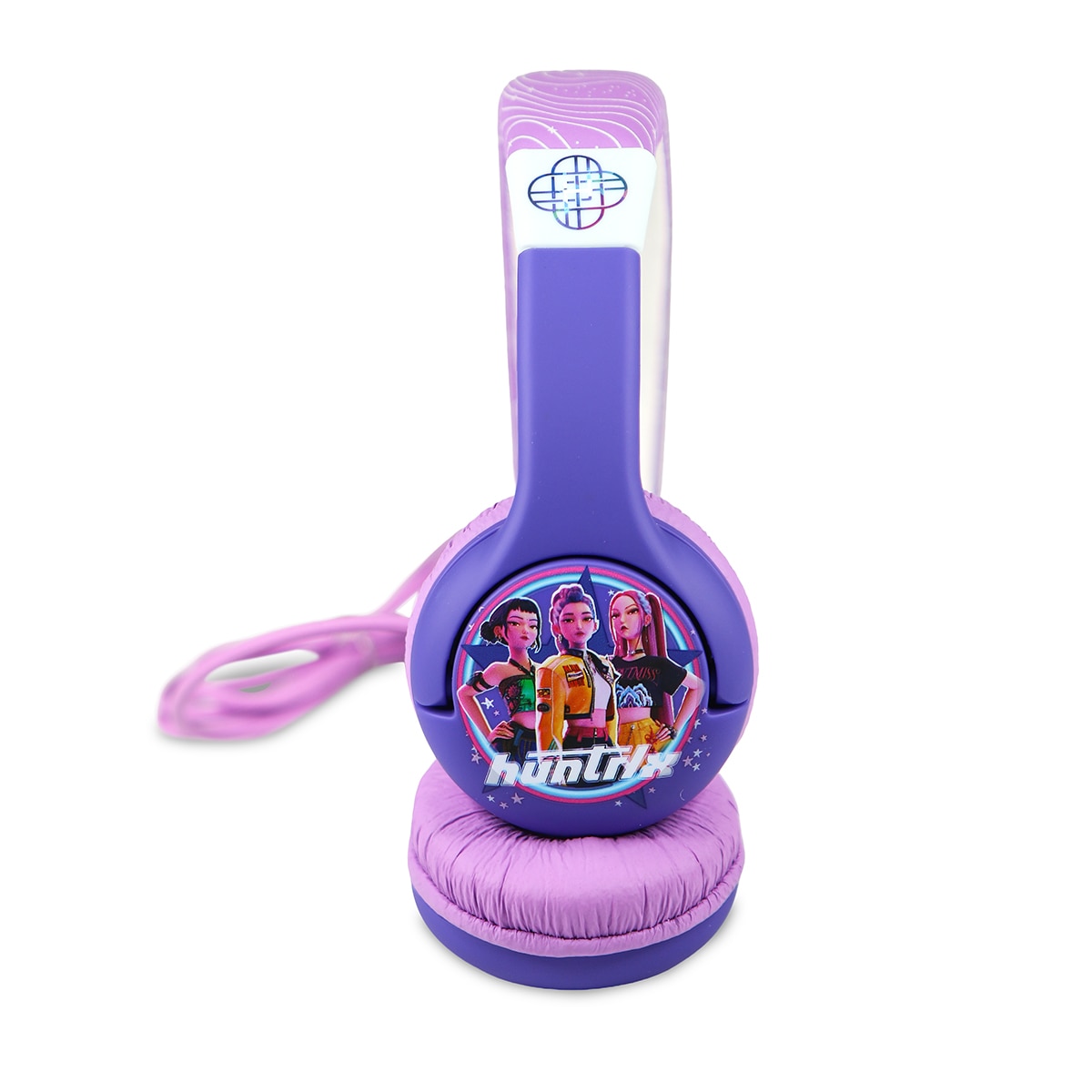 Auriculares de diadema infantiles con cable KPOP Demon Hunters 4