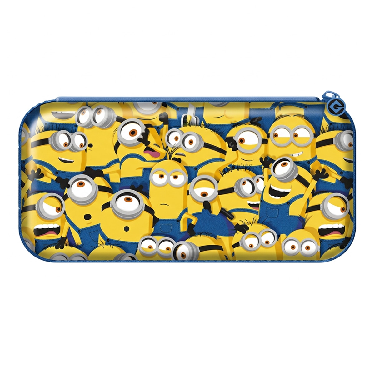 Pack Minions de Auriculares Bluetooth y Funda Protectora Lazerbuilt para Switch 2 Azul / Amarillo-2