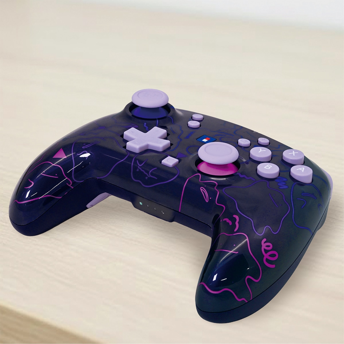 Mando inalámbrico Hori Pad Turbo Ditto para Nintendo Switch 2 Púrpura-4