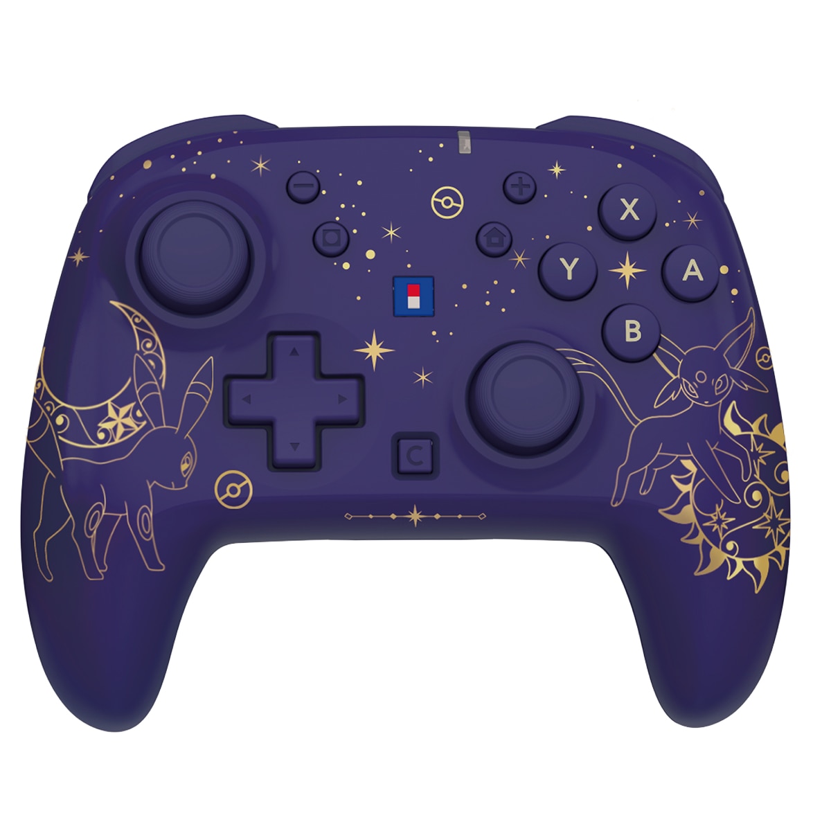 Mando inalámbrico HORIPAD Turbo (Espeon y Umbreon) para Nintendo Switch 2 - Licencia oficial.