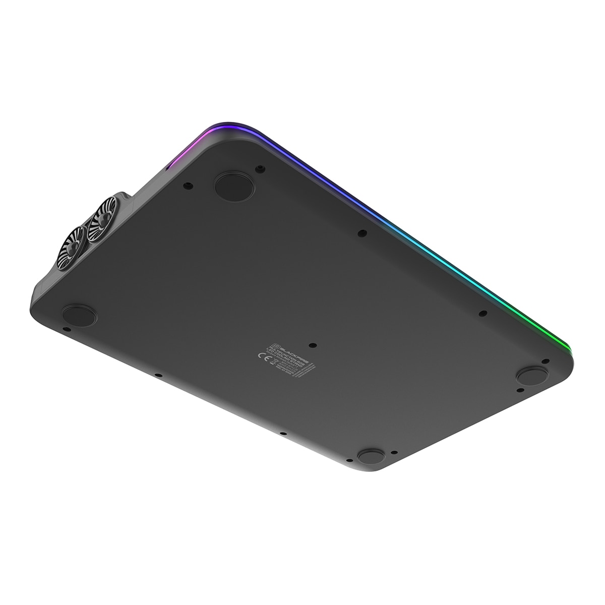 Imagen 3 de Base de carga RGB Ardistel Blackfire para 4 Joycons Nintendo Switch 2 Negro