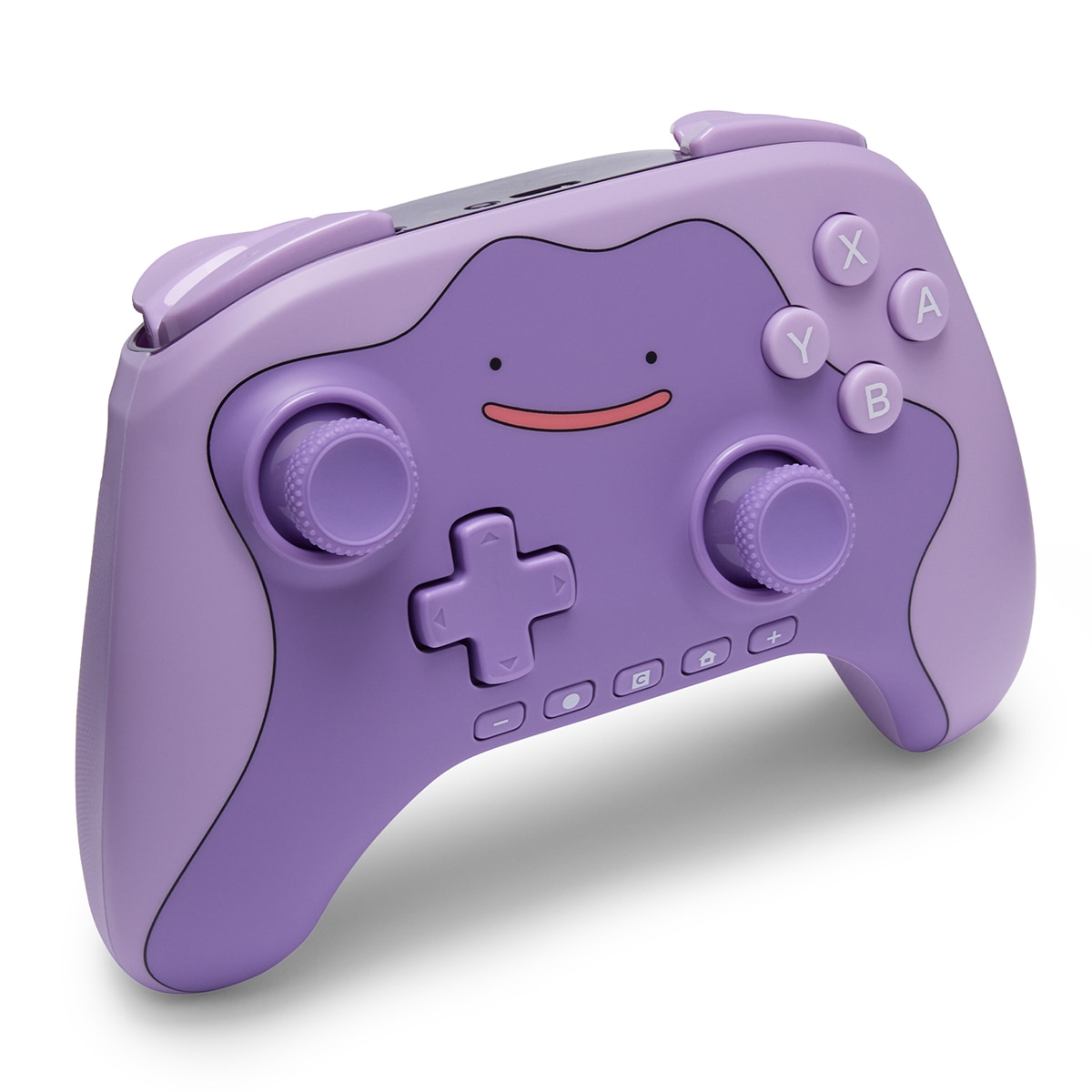 Imagen 2 de Mando inalámbrico Power A Pokemon Ditto para Nintendo Switch 2 Lila