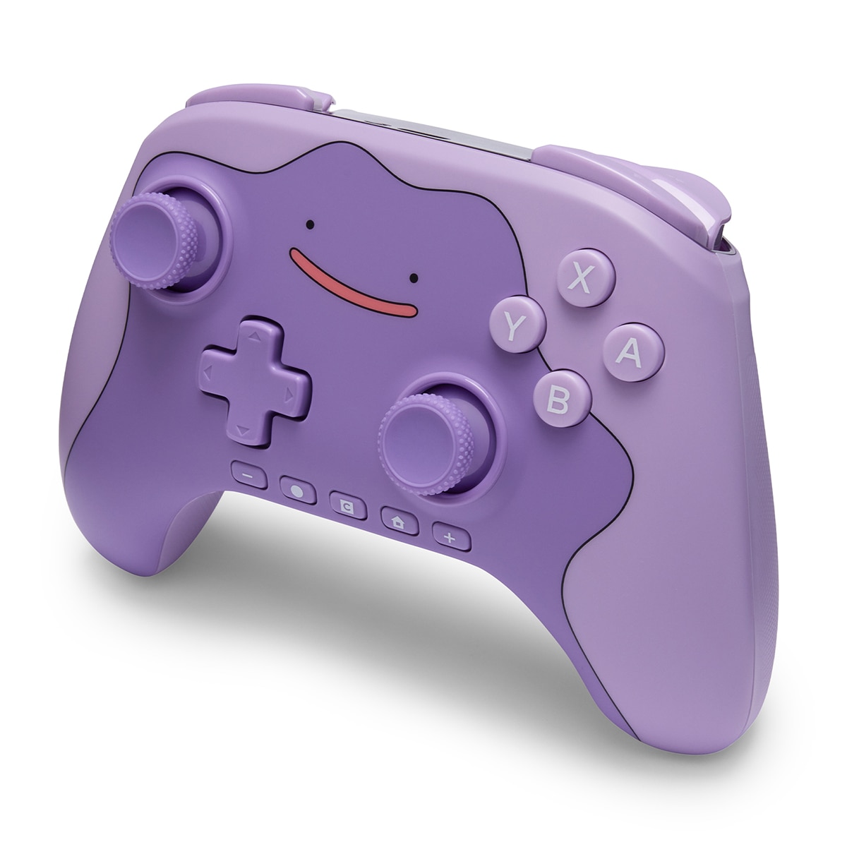 Imagen 4 de Mando inalámbrico Power A Pokemon Ditto para Nintendo Switch 2 Lila