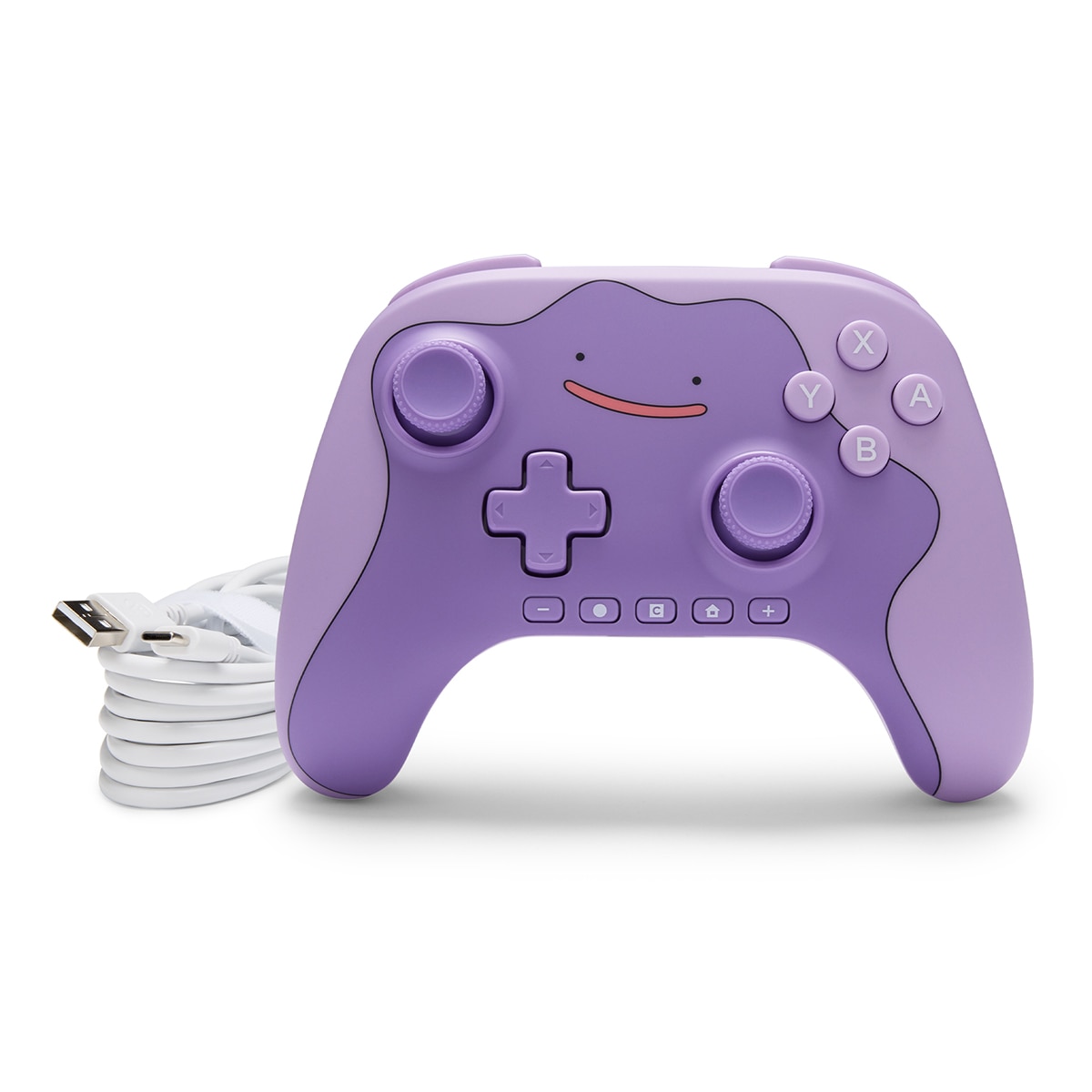Imagen 7 de Mando inalámbrico Power A Pokemon Ditto para Nintendo Switch 2 Lila