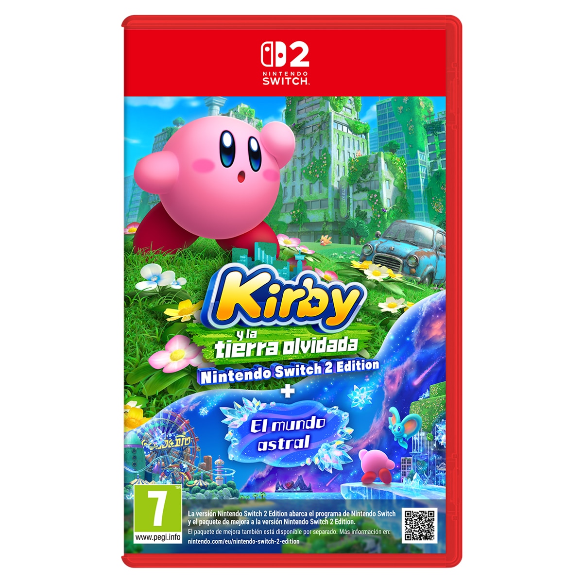 Imagen 0 de Kirby y la tierra olvidada Nintendo Switch 2