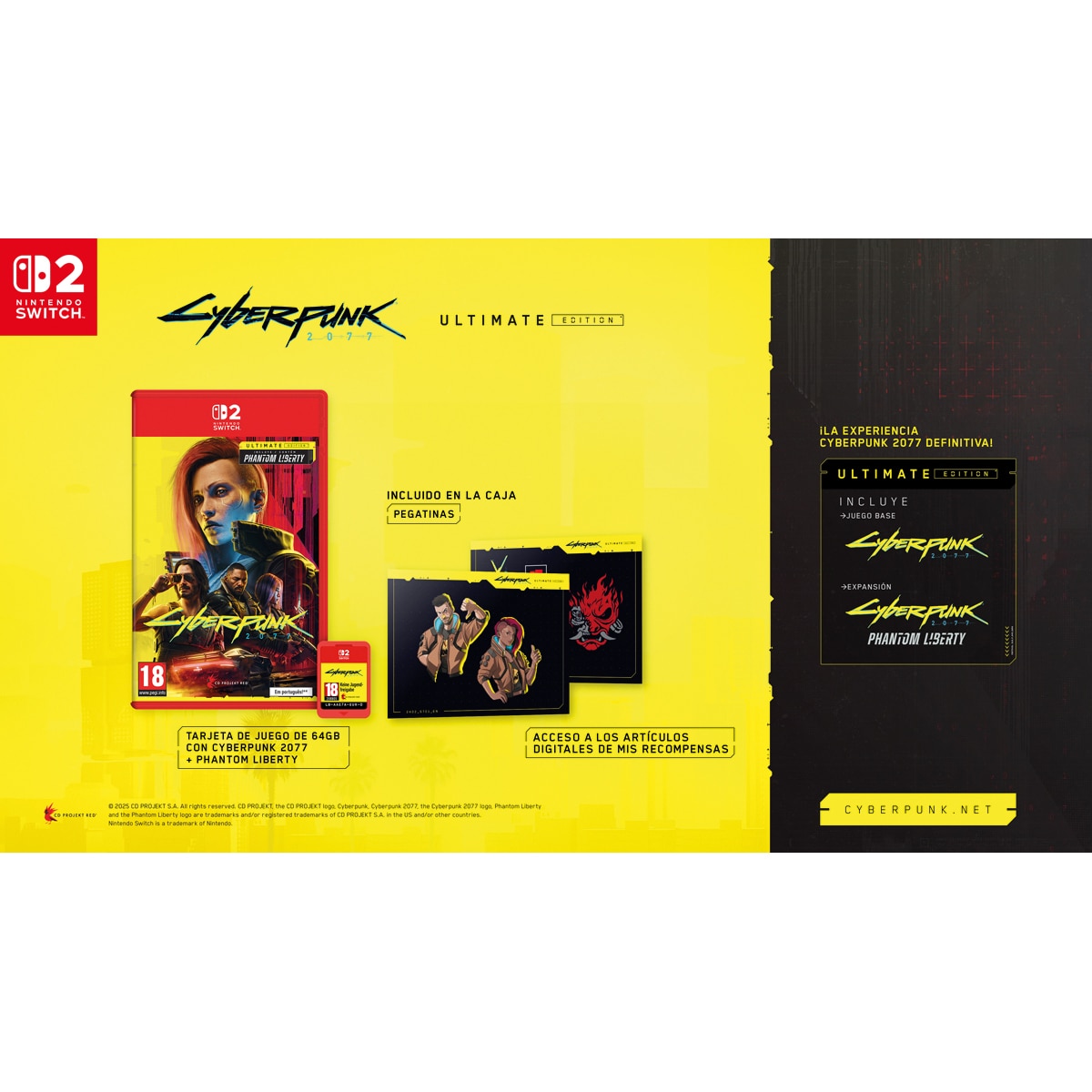 Cyberpunk 2077: Ultimate Edition Nintendo Switch 2 2