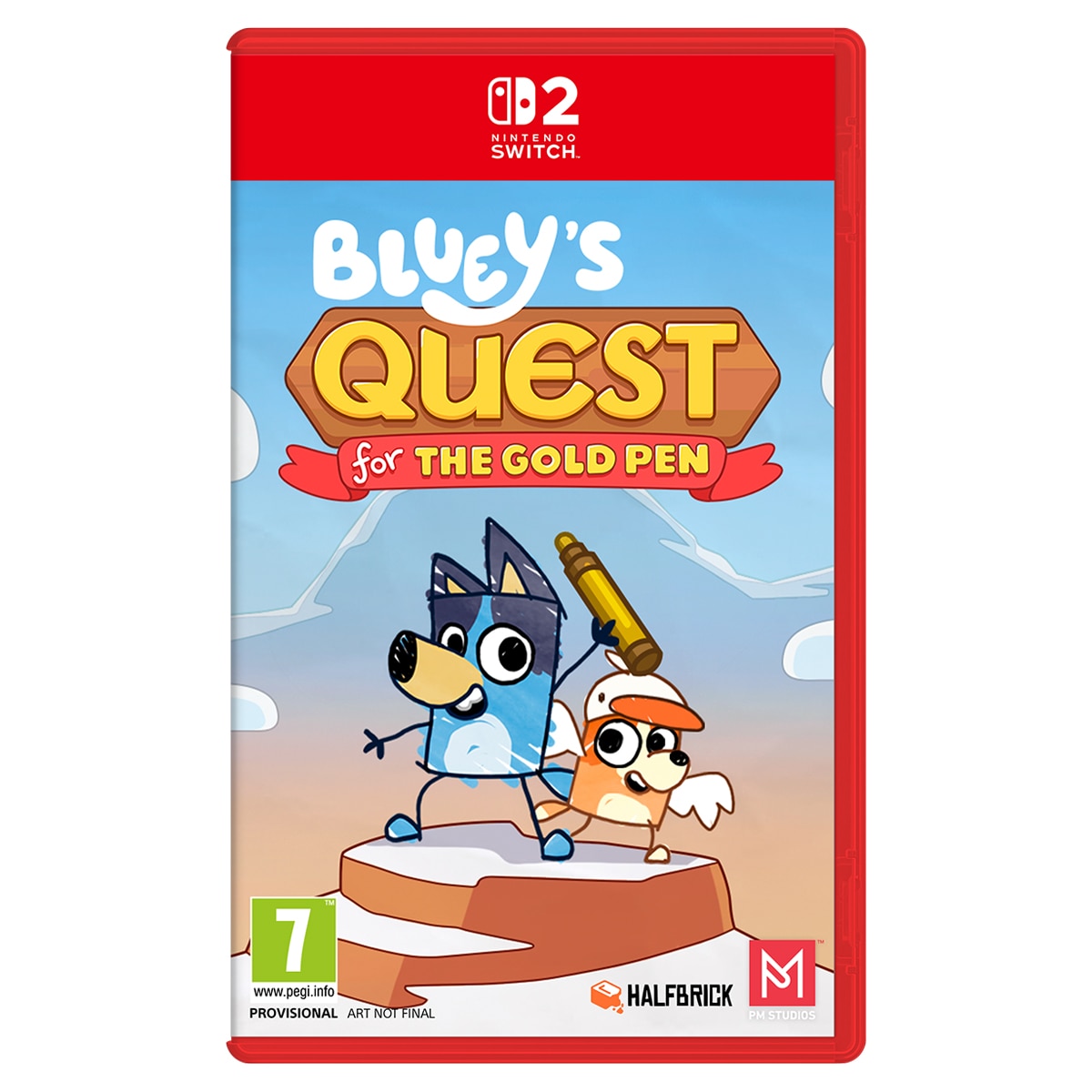 Imagen 0 de Bluey's Quest for the Gold Pen Nintendo Switch 2