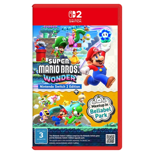 Imagen 0 de Super Mario Bros. Wonder + Encuentro en el Parque Belabel Nintendo Switch 2