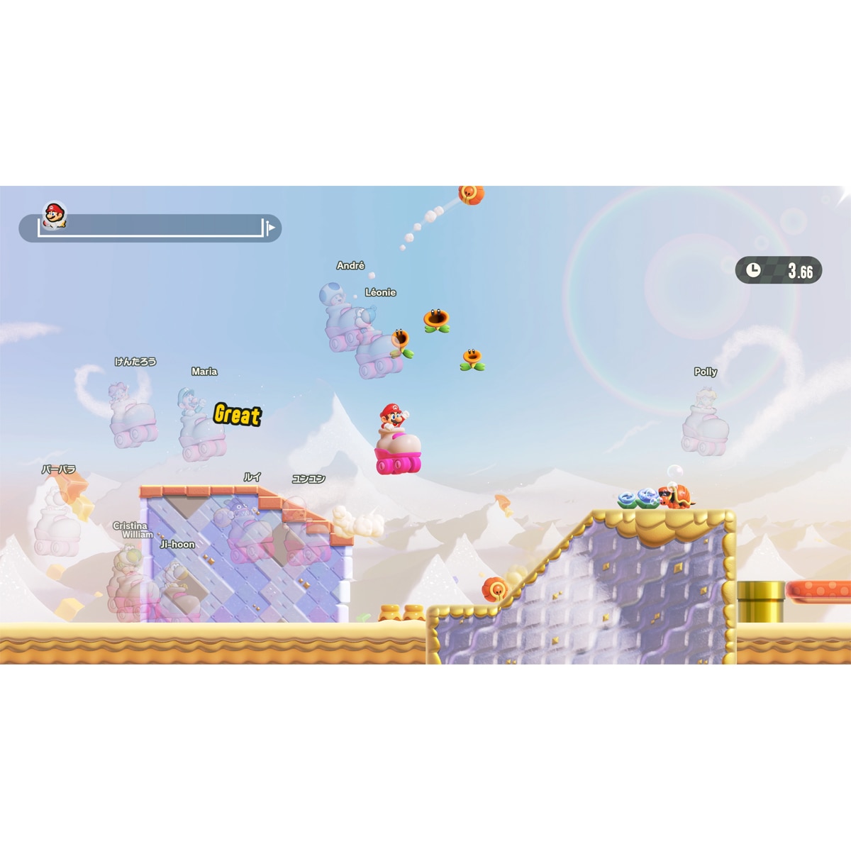 Super Mario Bros. Wonder + Encuentro en el Parque Belabel Nintendo Switch 2 4