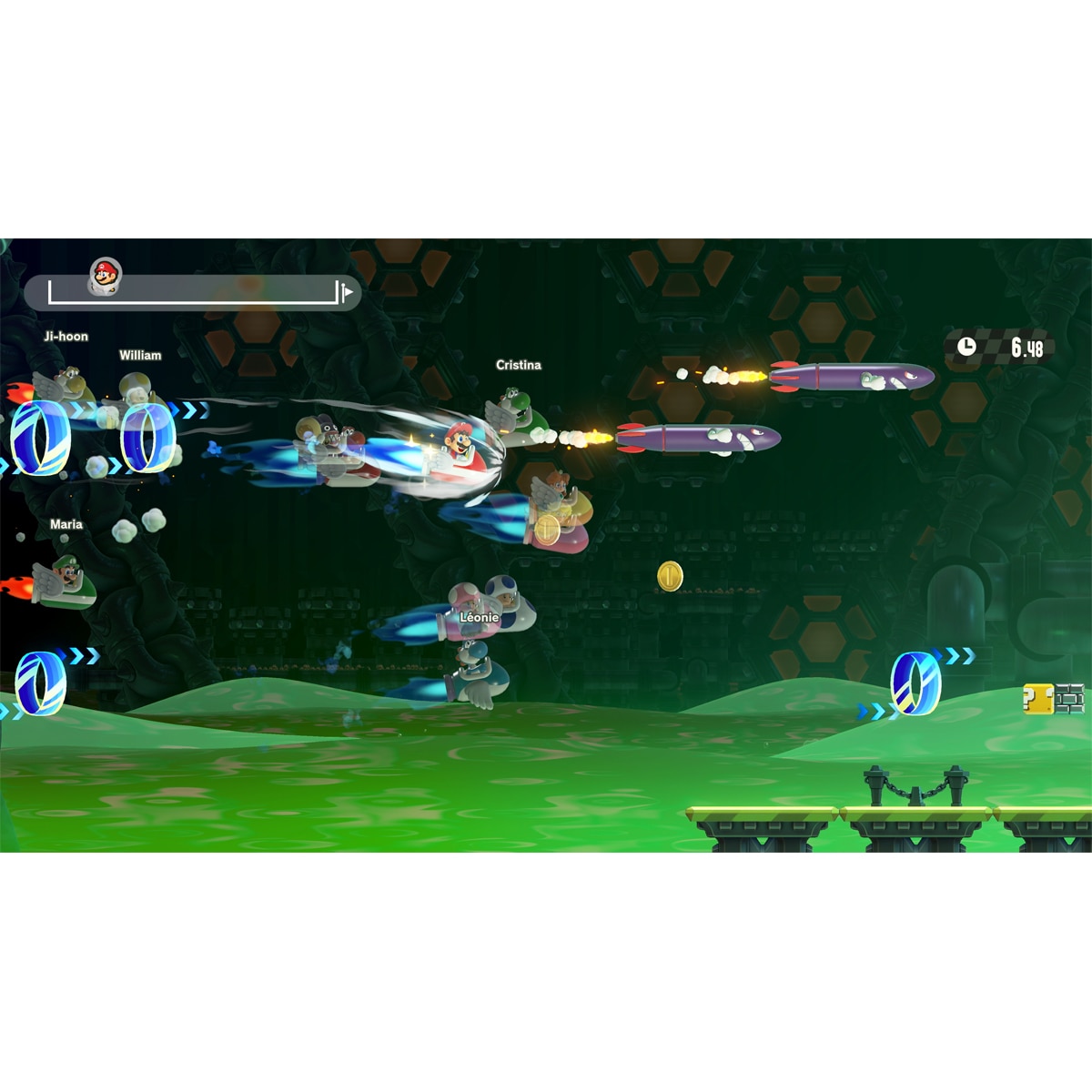 Super Mario Bros. Wonder + Encuentro en el Parque Belabel Nintendo Switch 2 5