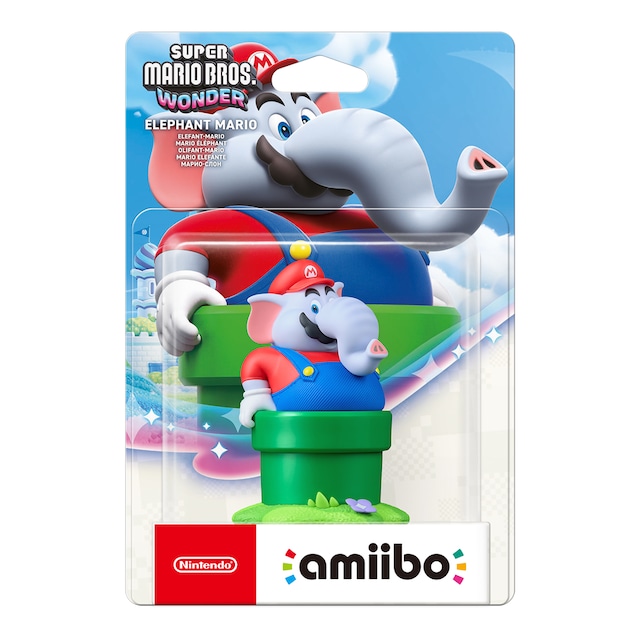 Imagen 0 de Amiibo Elephant Mario Super Mario Bros. Wonder + Encuentro en el Parque Belabel Nintendo Switch 2