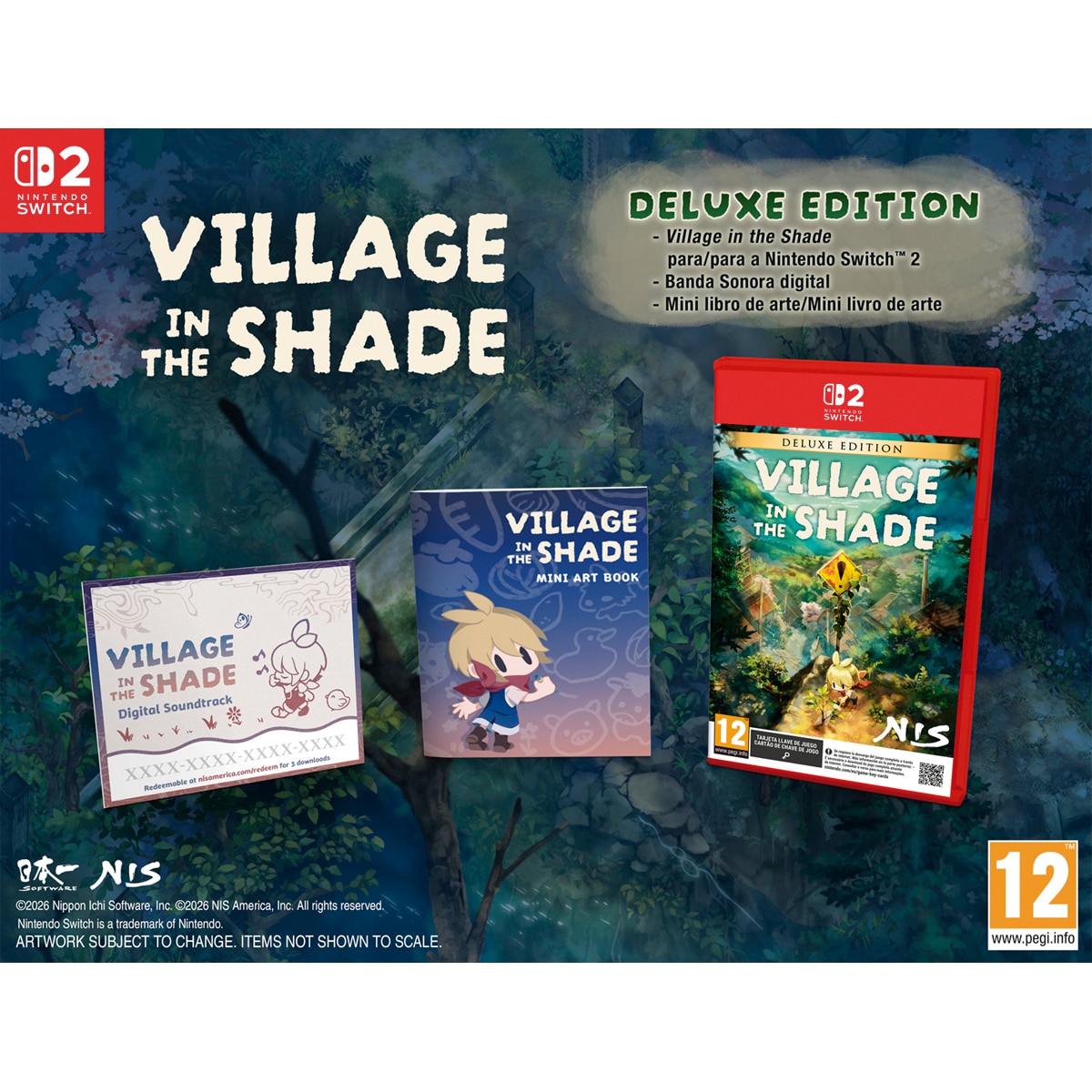 Village in the shade Deluxe Edition Nintendo Switch 2 3