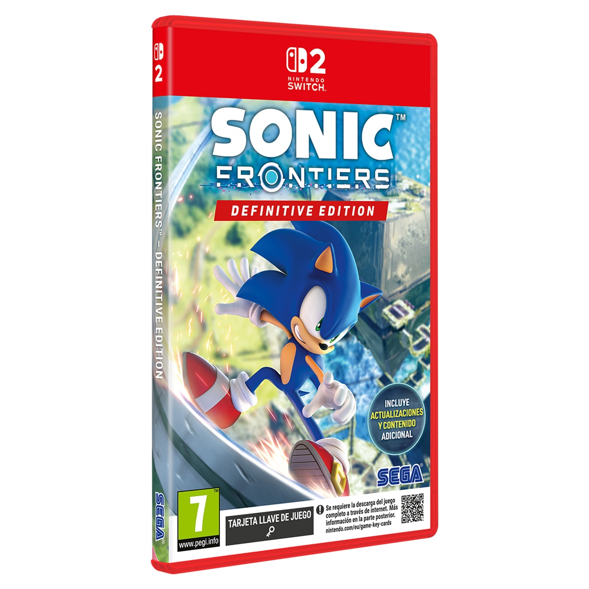Sonic Frontiers Definitive Edition Nintendo Switch 2.