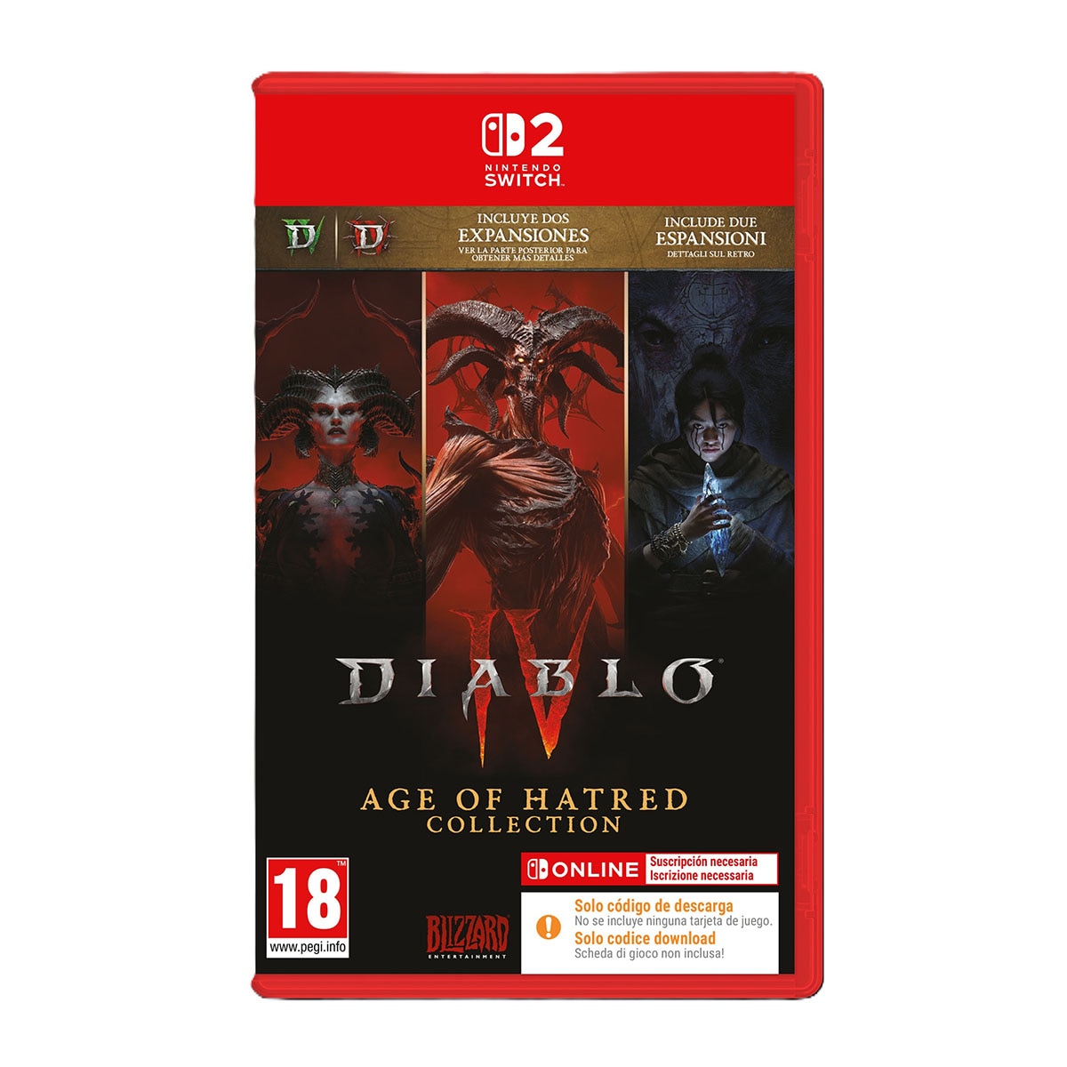Diablo IV: Age of Hatred Collection Nintendo Switch 2 (CIAB) 2