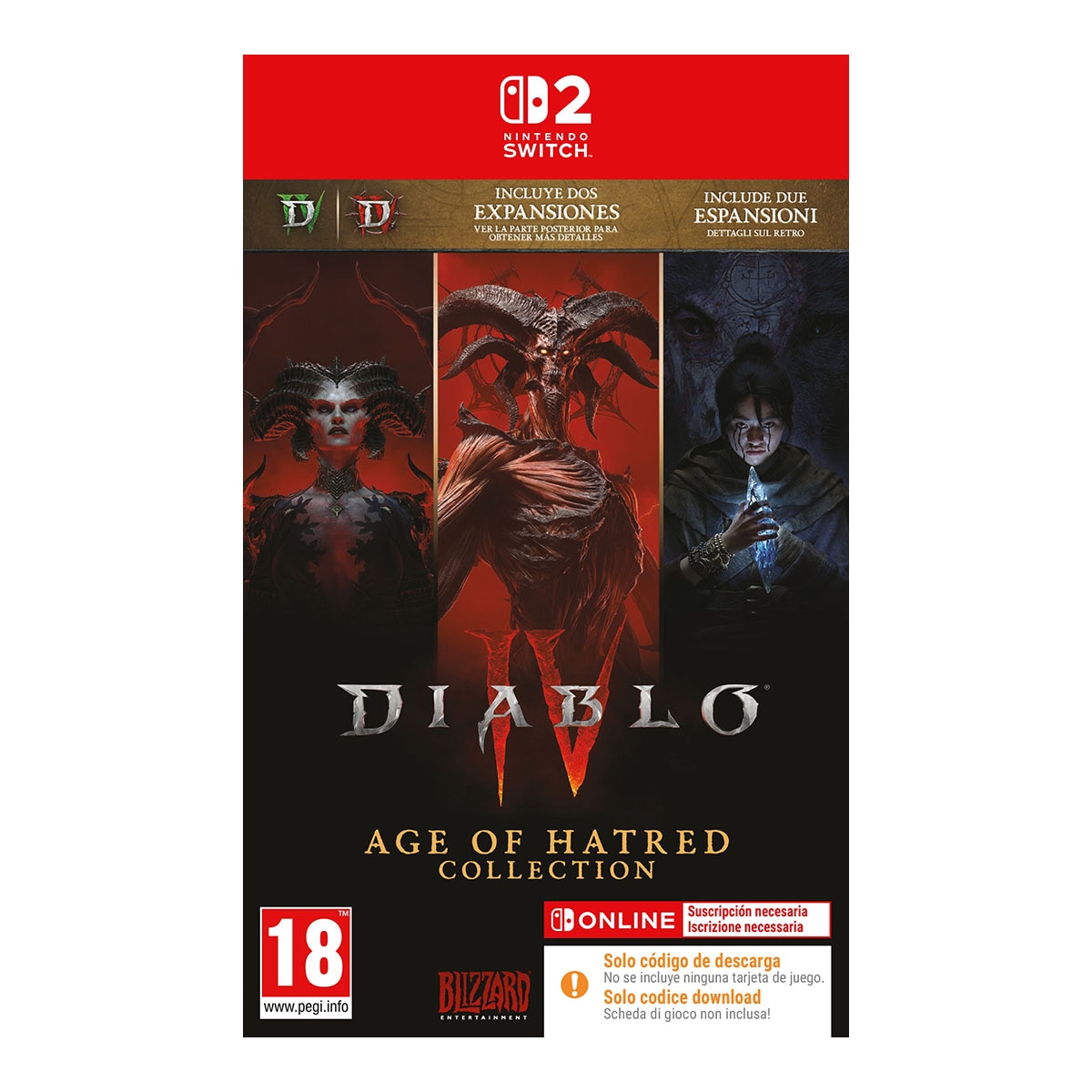 Diablo IV: Age of Hatred Collection Nintendo Switch 2 (CIAB) 3