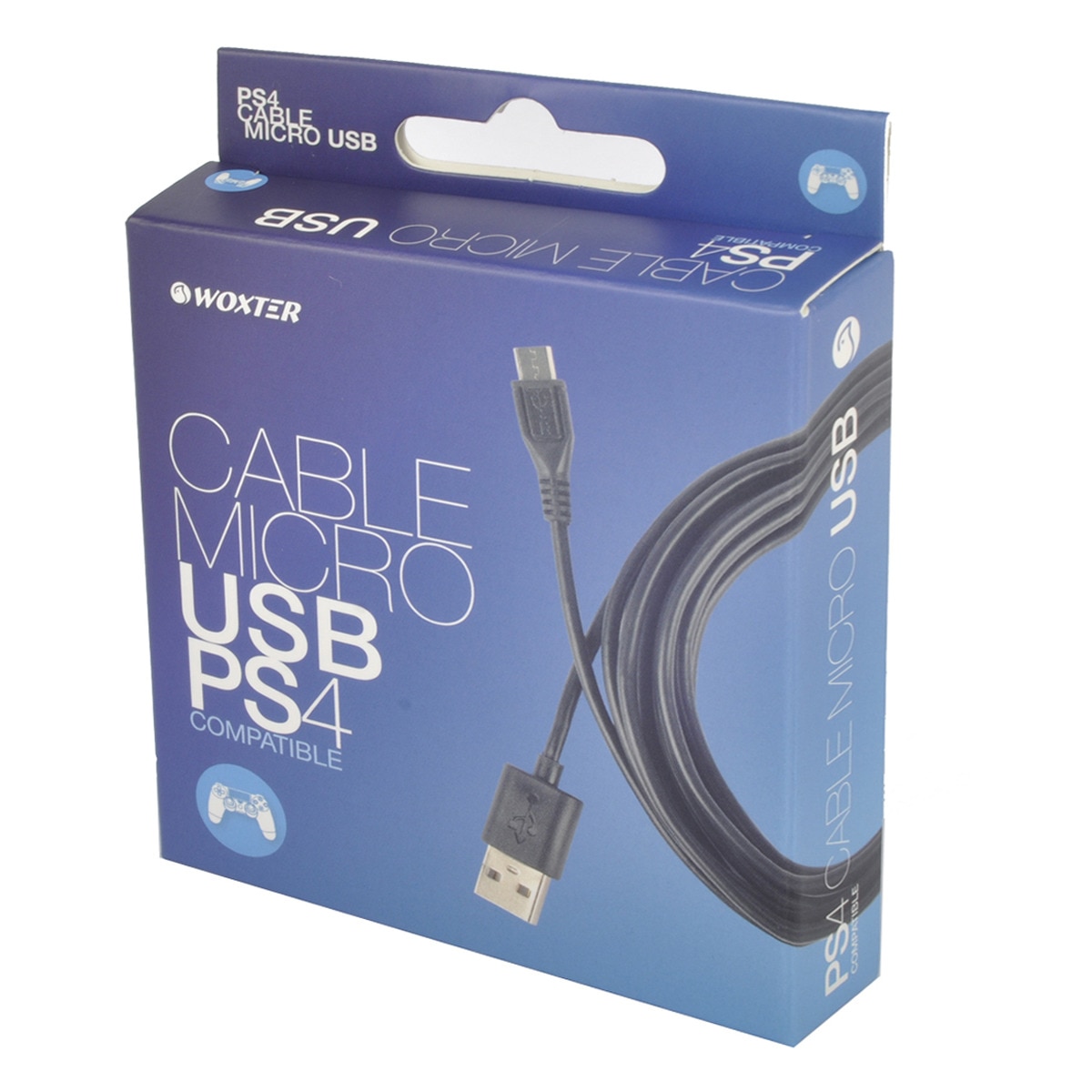 Imagen 0 de Cable micro USB a USB PS4