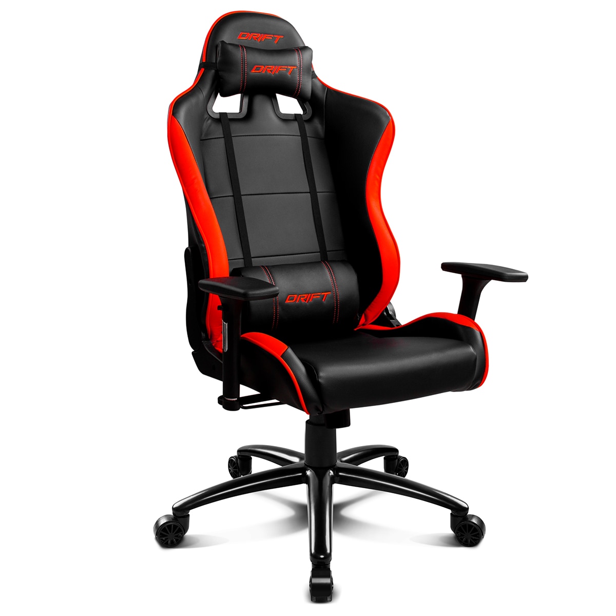 Silla Gaming Drift DR200 Negro/Rojo 2