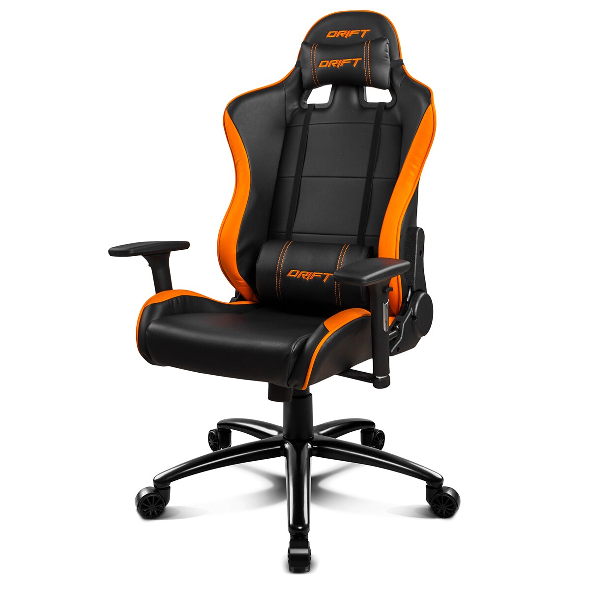 Silla Gaming Drift Dr200 Negro/Naranja 2