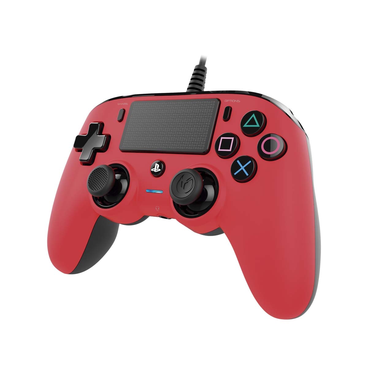 Comando Wired Compact Controller PlayStation 4 - Vermelho 2
