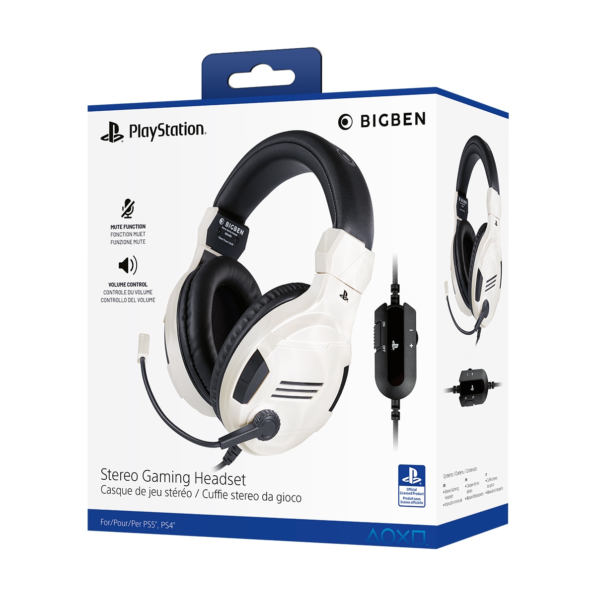 Auriculares gaming Bigben para PlayStation 5 2