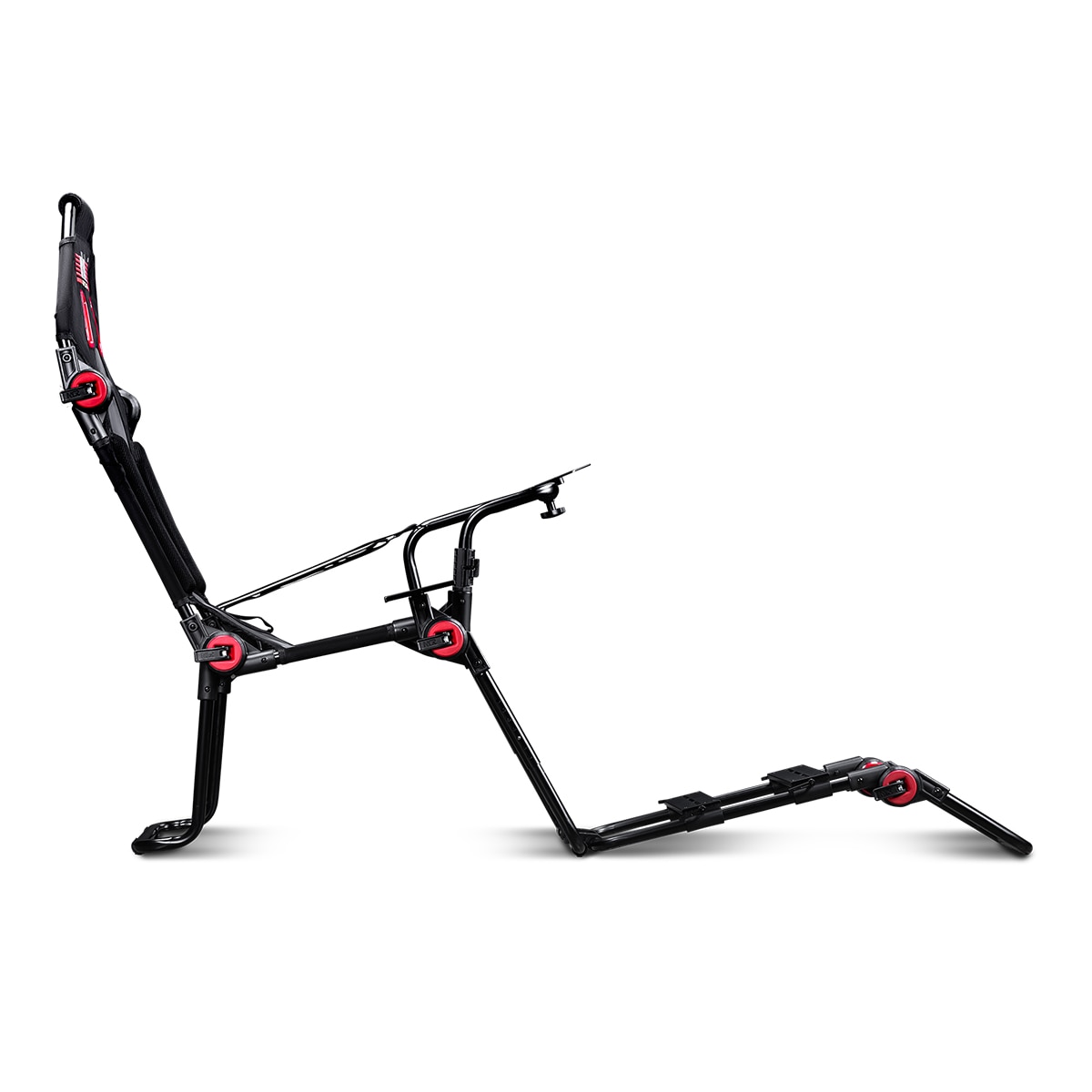 Cadeira Gaming Next Level Racing F-GT Lite Simulator Cockpit Preto / Vermelho-2