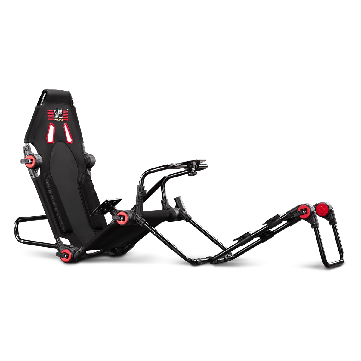 Cadeira Gaming Next Level Racing F-GT Lite Simulator Cockpit Preto / Vermelho-6
