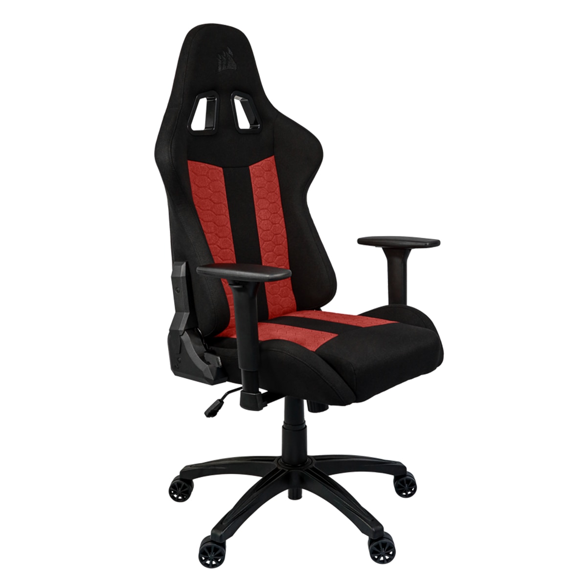Silla Gaming TC100 Relaxed Fabric Charcoal/Rojo Corsair 2
