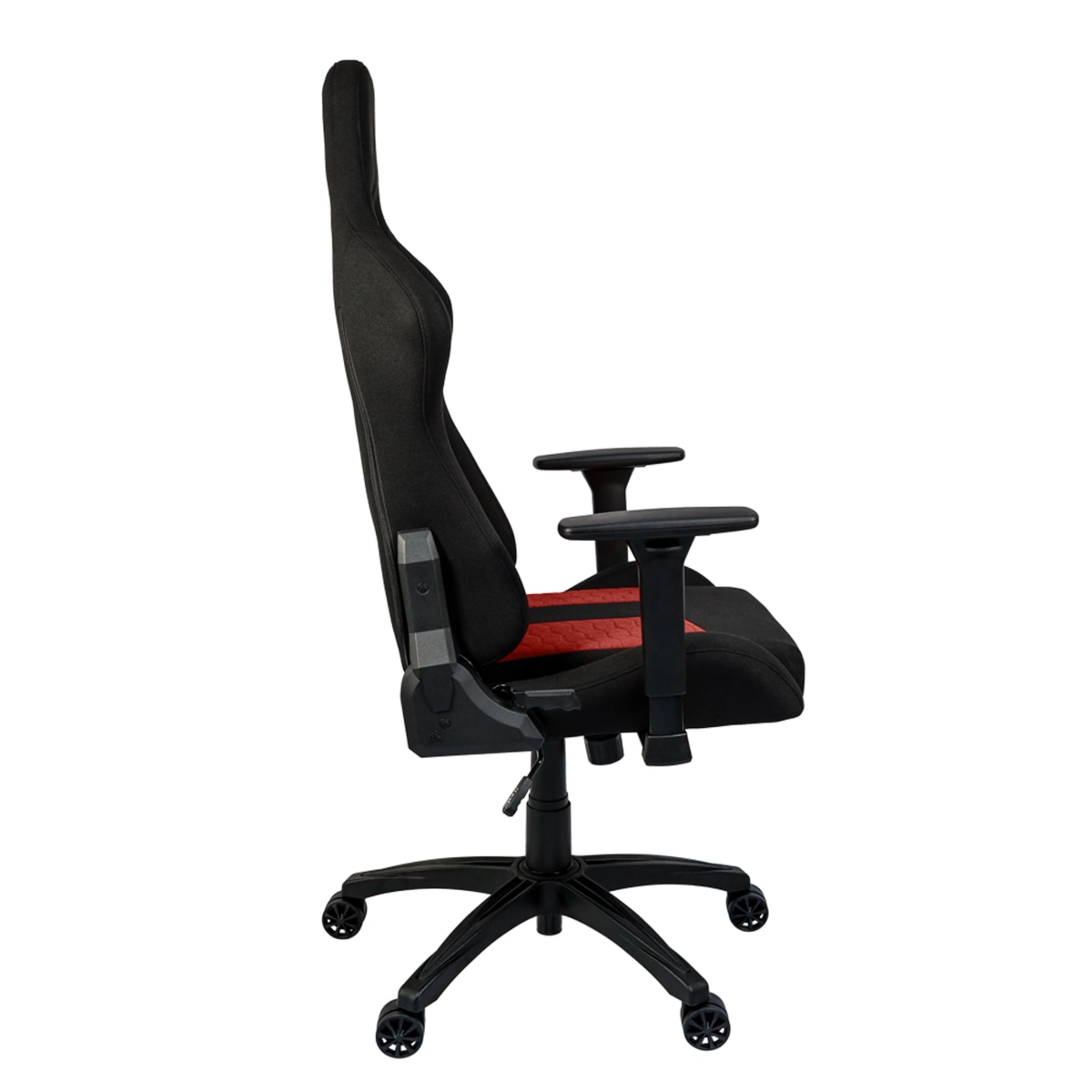 Silla Gaming TC100 Relaxed Fabric Charcoal/Rojo Corsair 4