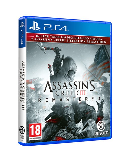 Imagem 0 de Assassin's Creed III + Assassin's Creed Liberation Remaster - PlayStation 4